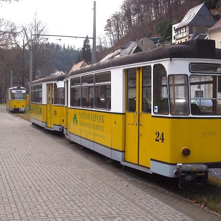 Ferienwohnung Schrammsteine Bad Schandau Exterior foto