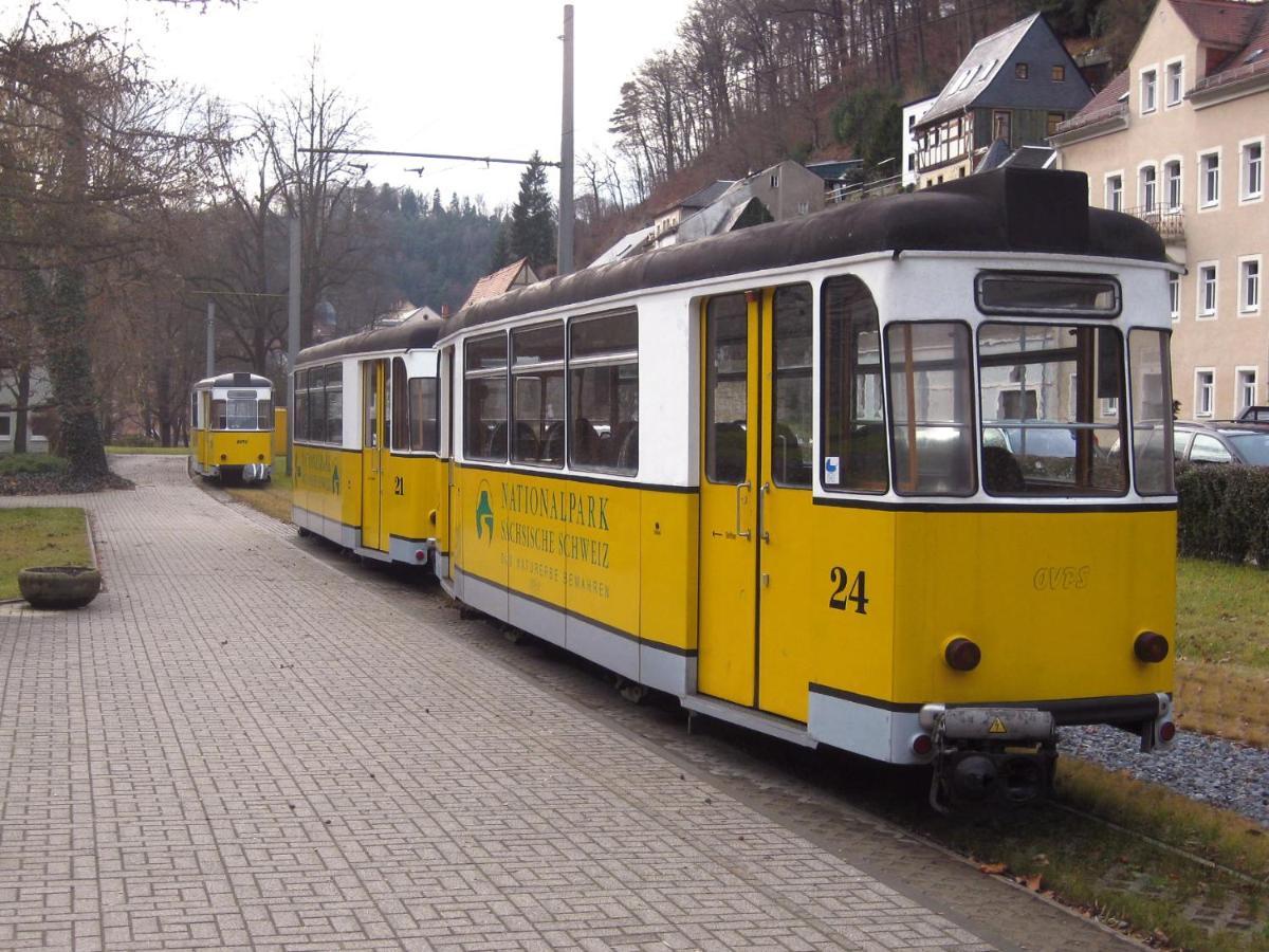Ferienwohnung Schrammsteine Bad Schandau Exterior foto